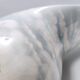 Lacquered and Airbrushed Ceramic Centerpiece /Vase Model Nr 182/2 by Vibi, Italy