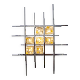Albano Poli Mid-Century Modern Italian Single Sculture Sconce by Poliarte