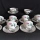 KPM Krister porcelain coffee service for 9 people, Germany