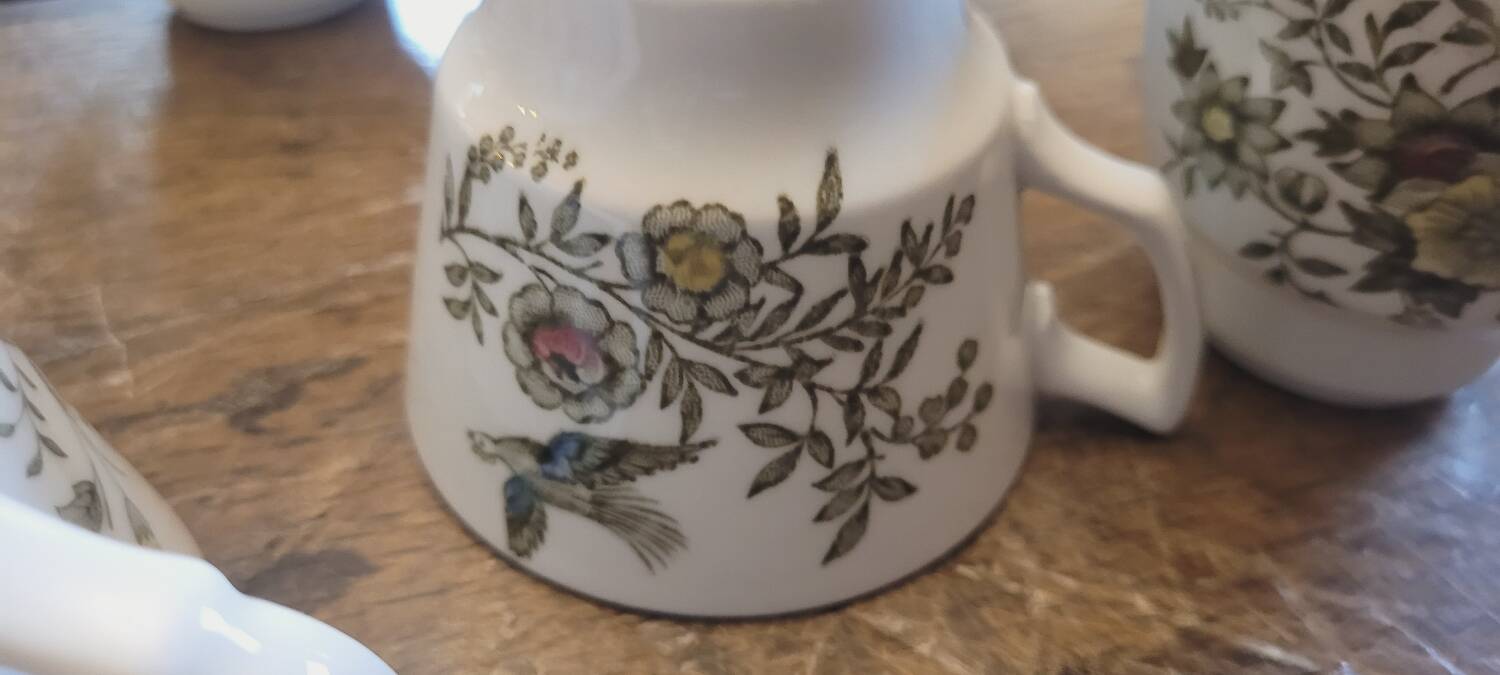 English ceramic cups