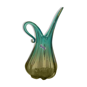 vase vintage en verre - murano