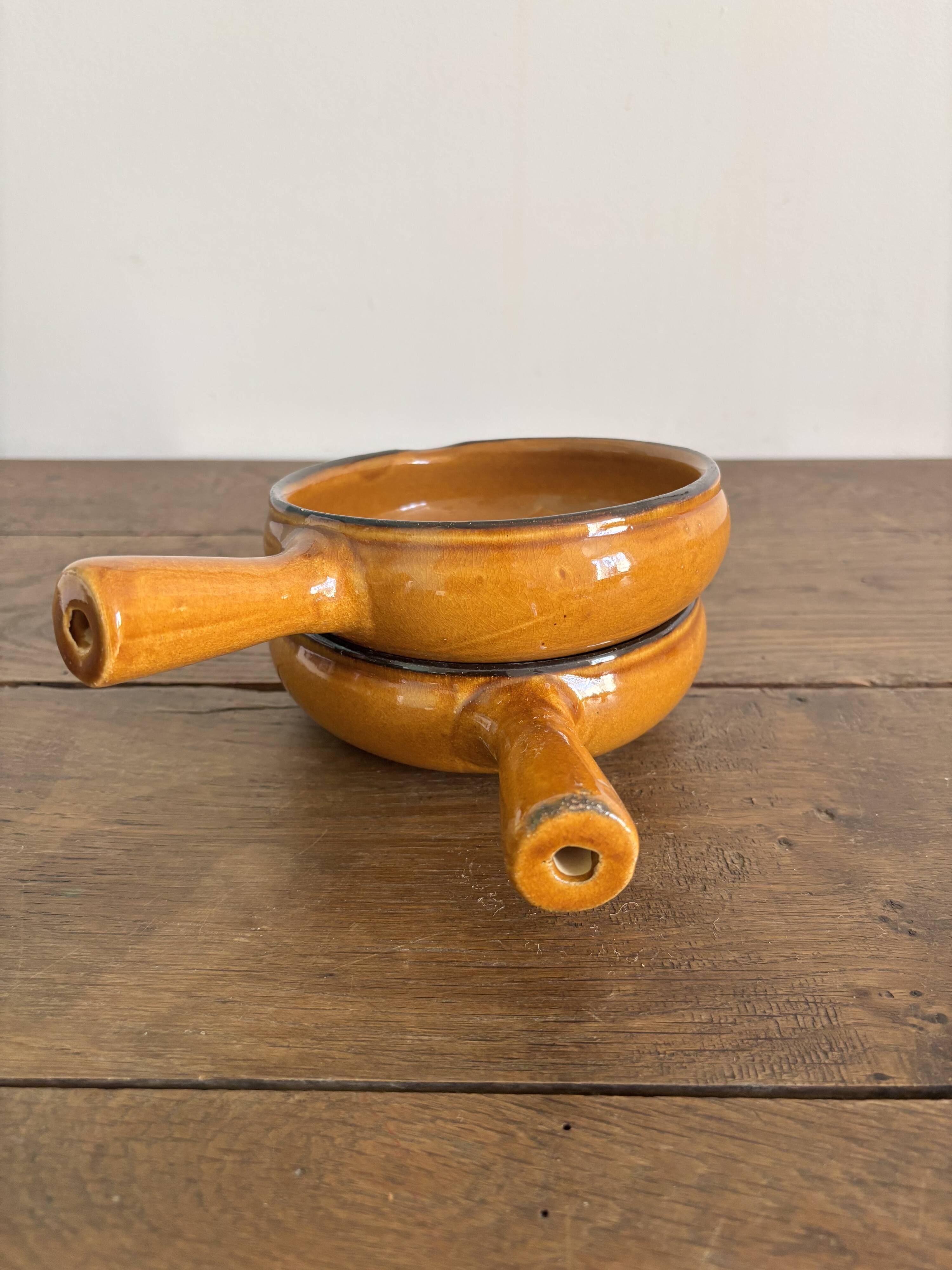 Ensemble de grès et céramiques vintage – Cuisine d'antan – Années 60-70