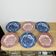 6 Royal Tudor ironstone plates model 17th century England ironstone