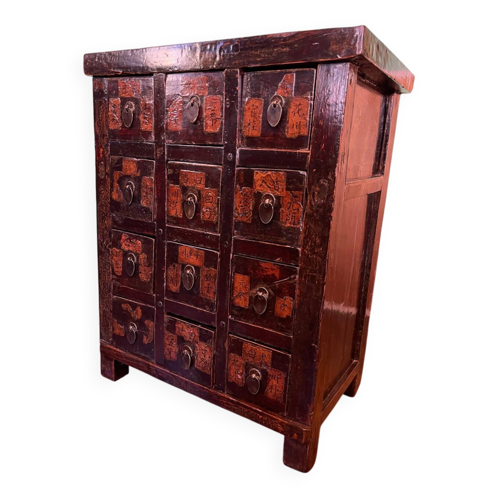 Antique Chinese apothecary cabinet