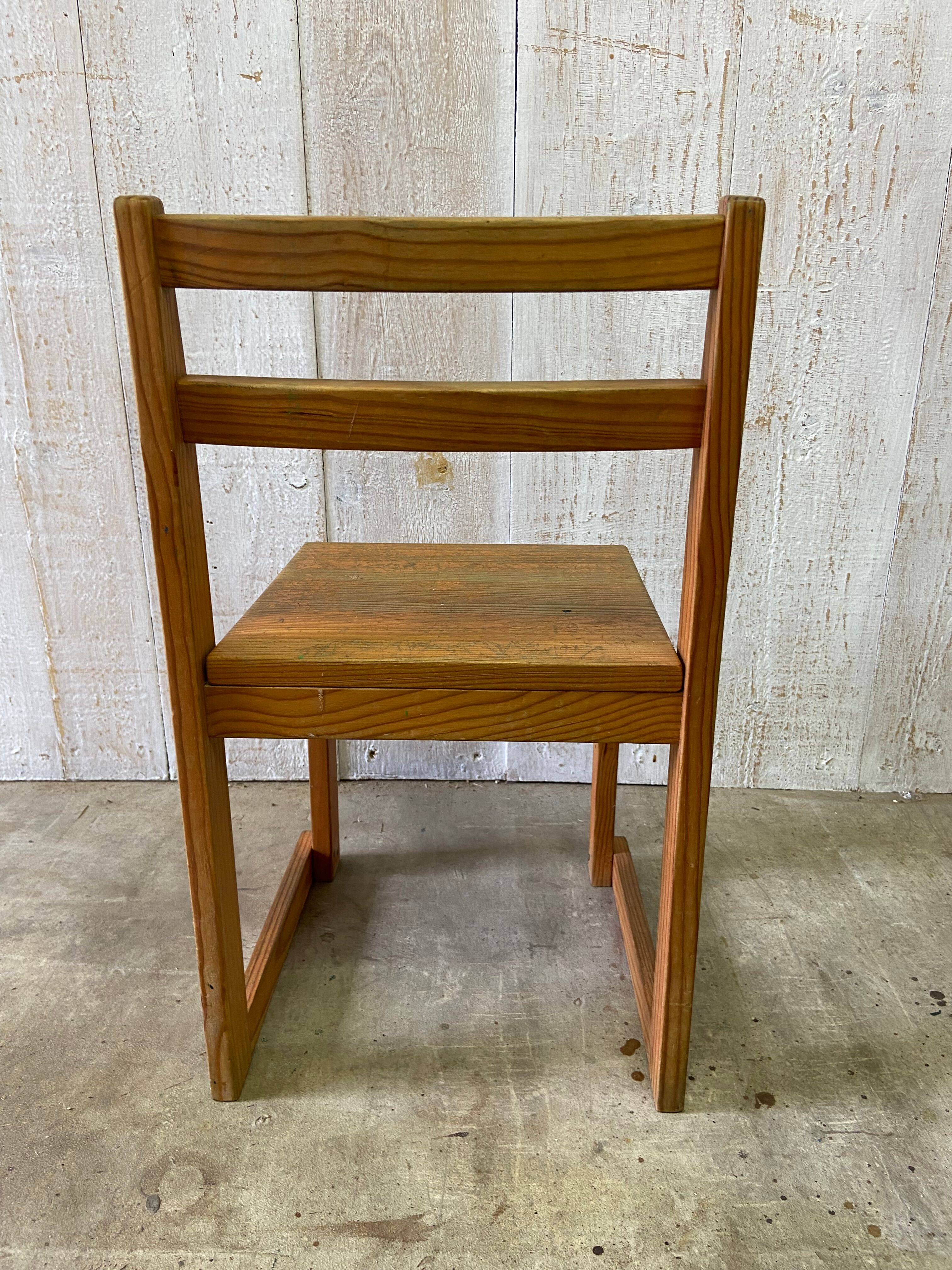 Vintage school chair