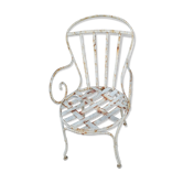 Fauteuil de jardin en fer années 50