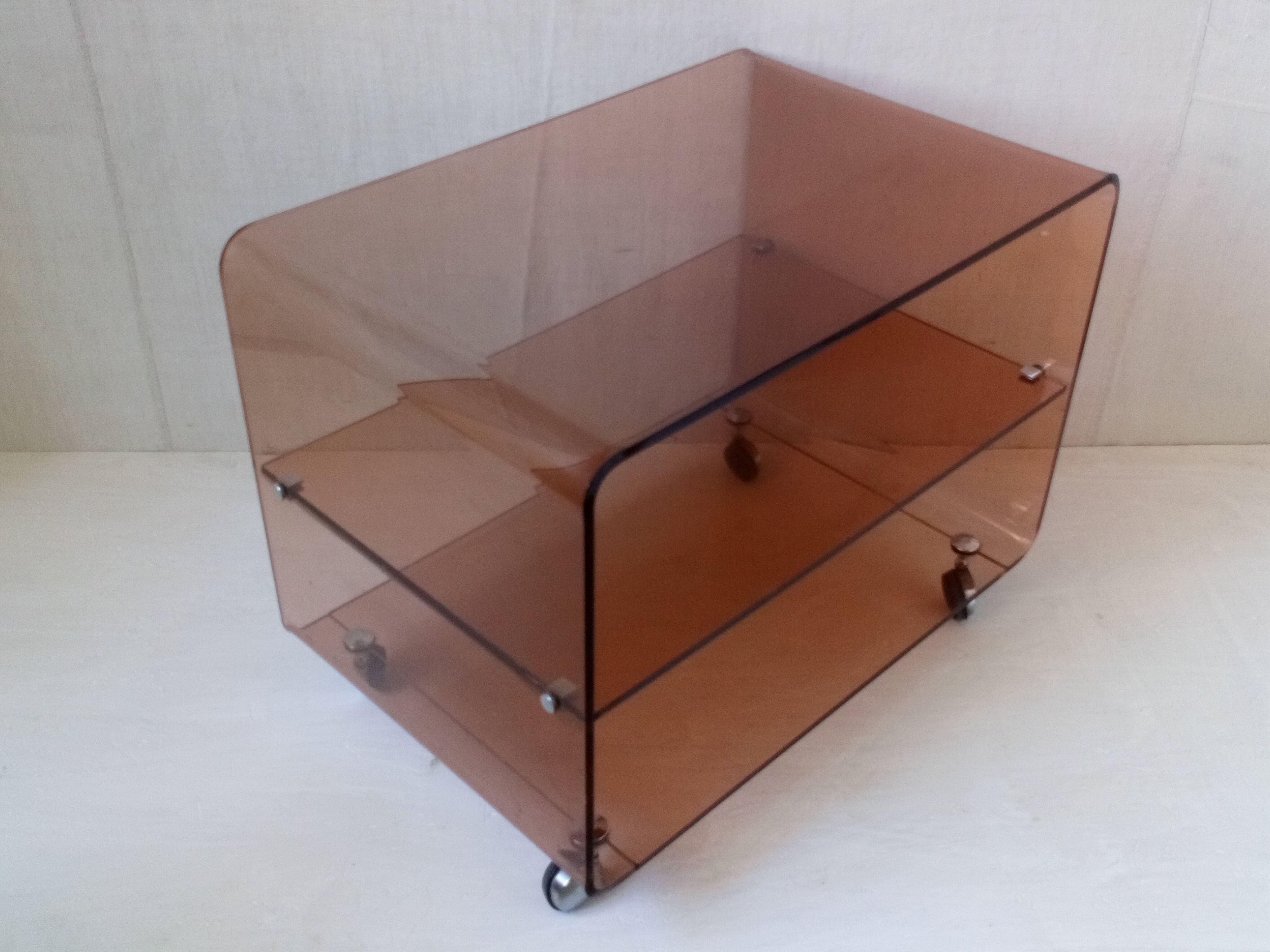 70s Plexiglas coffee table