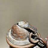 Copper jar with original patina