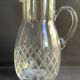A cut crystal pitcher – Cristalleries Royales de Champagne