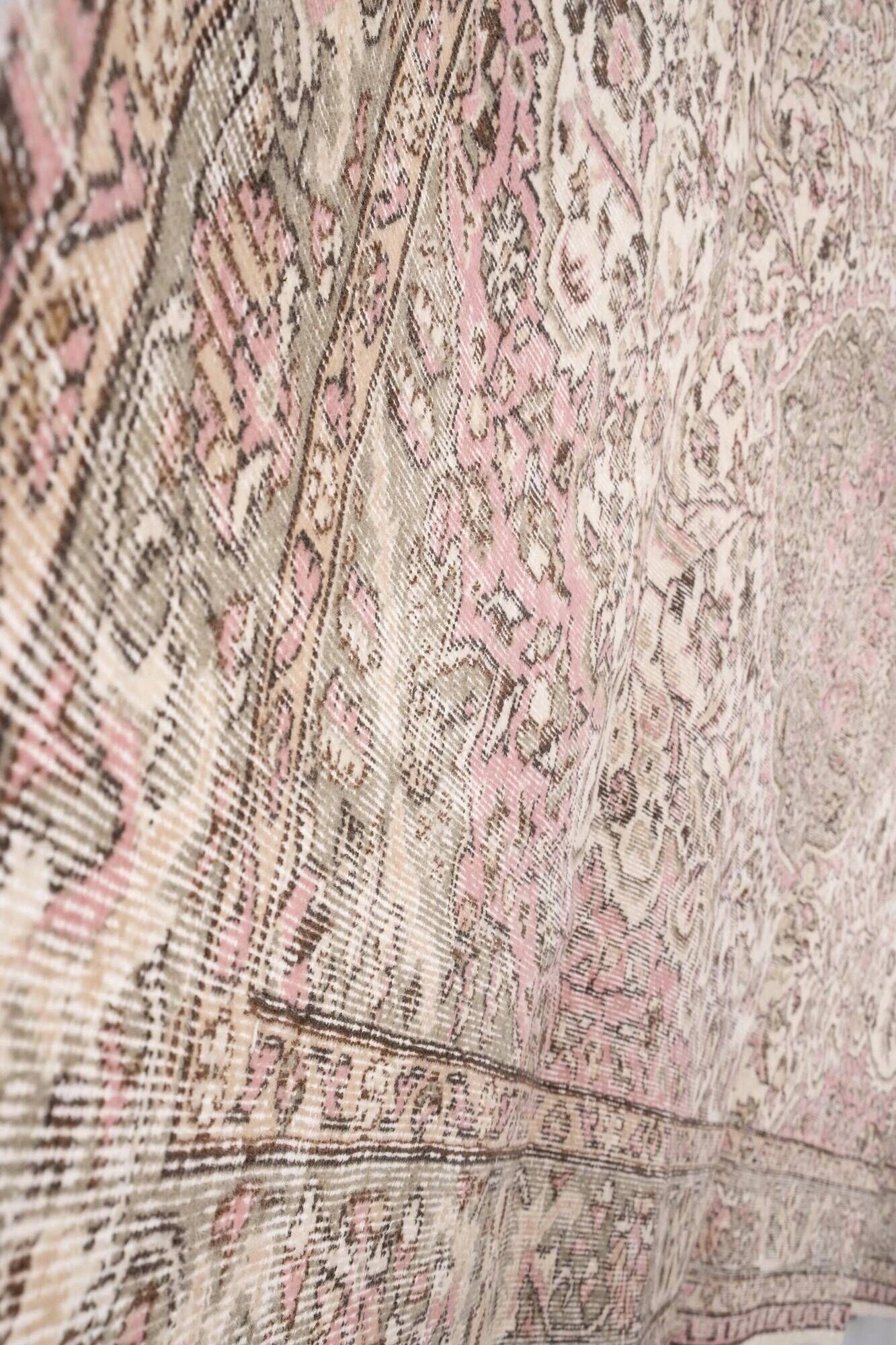 Vintage Turkish handmade rug 211x300 cm