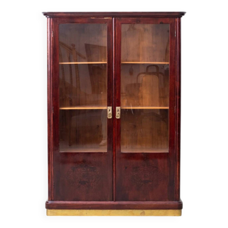 Bibliothèque Art Nouveau originale (Vienne, vers 1910)