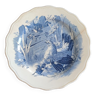 Iron earth porcelain plate