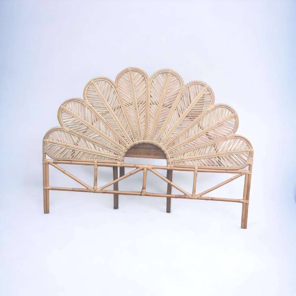 Handmade wicker headboard / headboard / bed