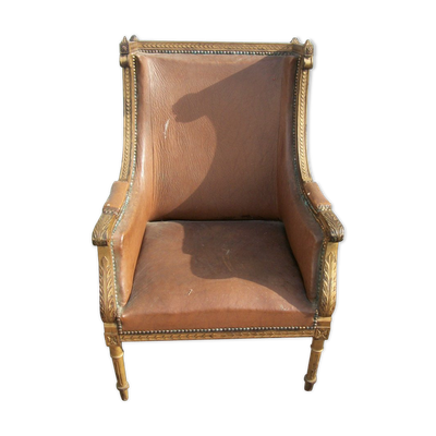 Fauteuil bergère à oreille
