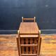 Vintage side table – Wooden structure and open shelf