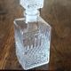 Carafe à whisky en verre, années 80