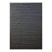 Monochrome black minimalist abstract painting
