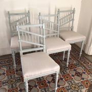 Set of 4 antique chairs