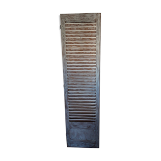 Old patinated solid oak shutter
