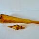 Genie bottle Empoli Murano Italy Vintage amber 1950