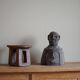 Mid-century decorative African wooden sculpture, made in the 1940s-50s.
