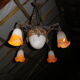chandelier Rethondes glass paste