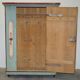 Antique German wedding armoire, hand-painted, 1818.