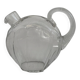 Baccarat, Jacques Adnet cognac carafe in crystal without a stopper.