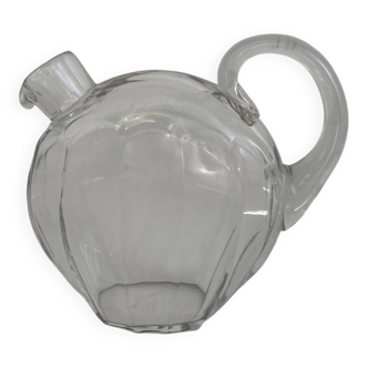 Baccarat, Jacques Adnet cognac carafe in crystal without a stopper.