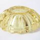 Yellow crystal ashtray