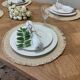 Table style regence en chene massif