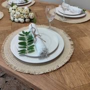 Regence style table in solid oak