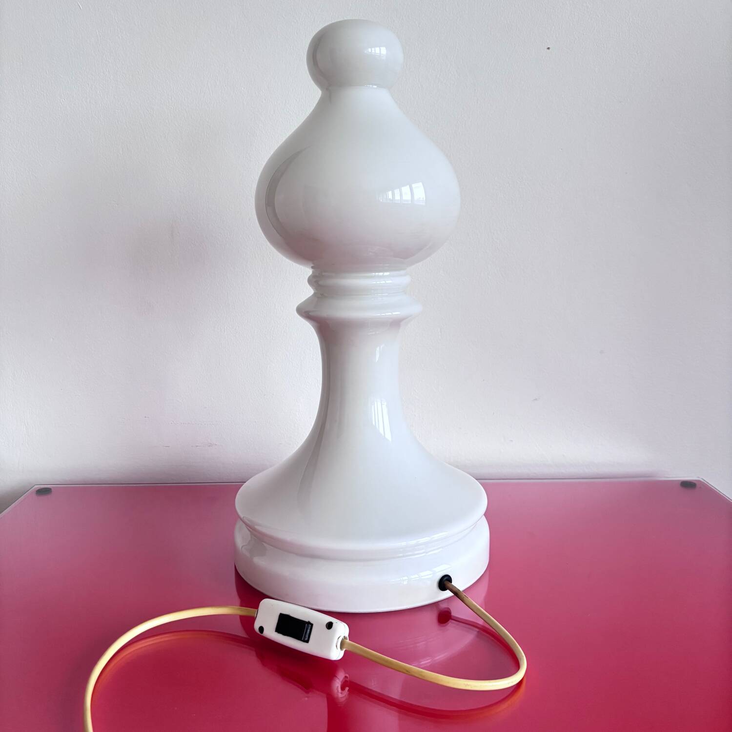 Lampe de table Bishop, conçue par I. Jakes, Tchécoslovaquie