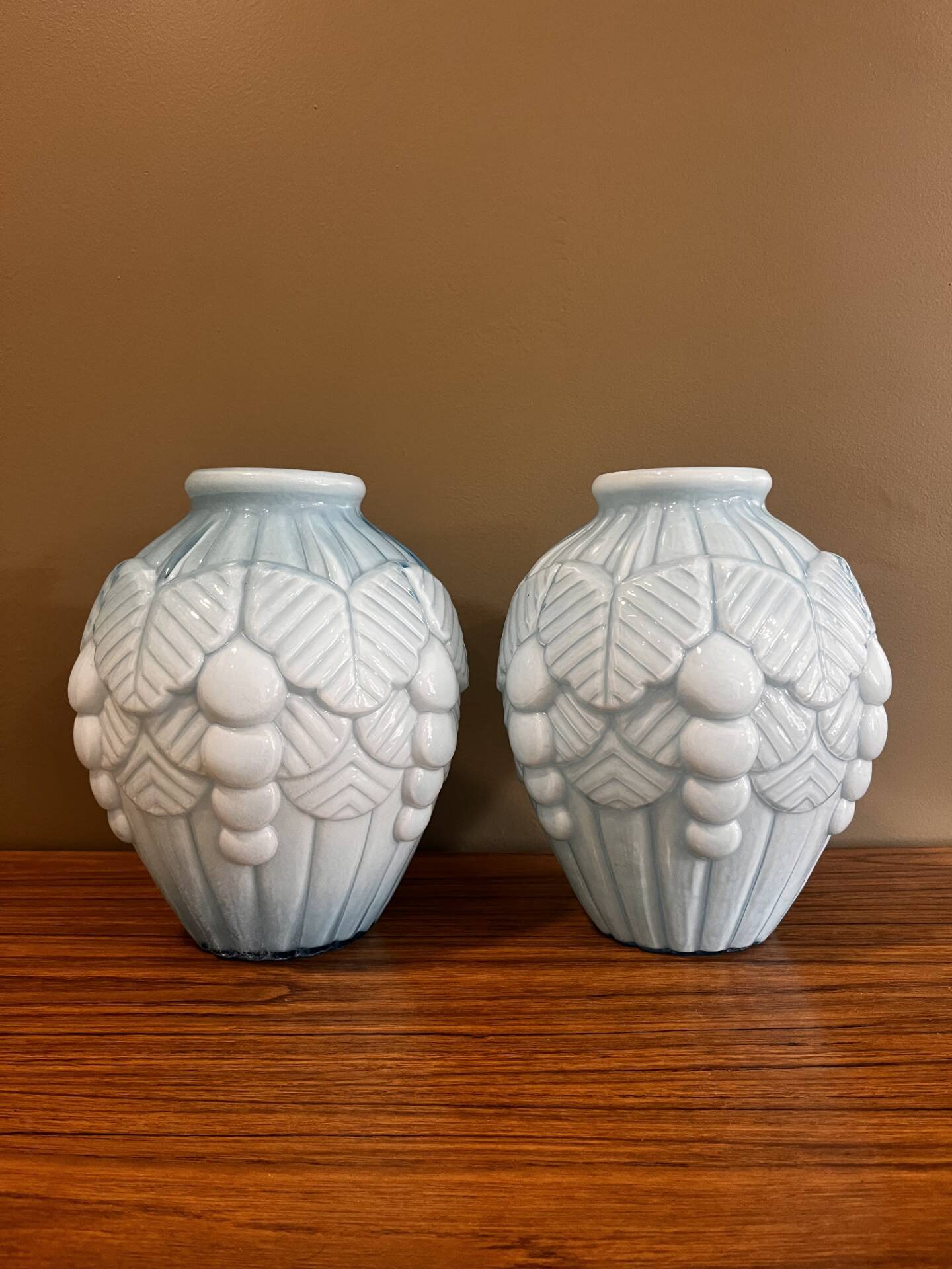 Pair of Art Deco vases