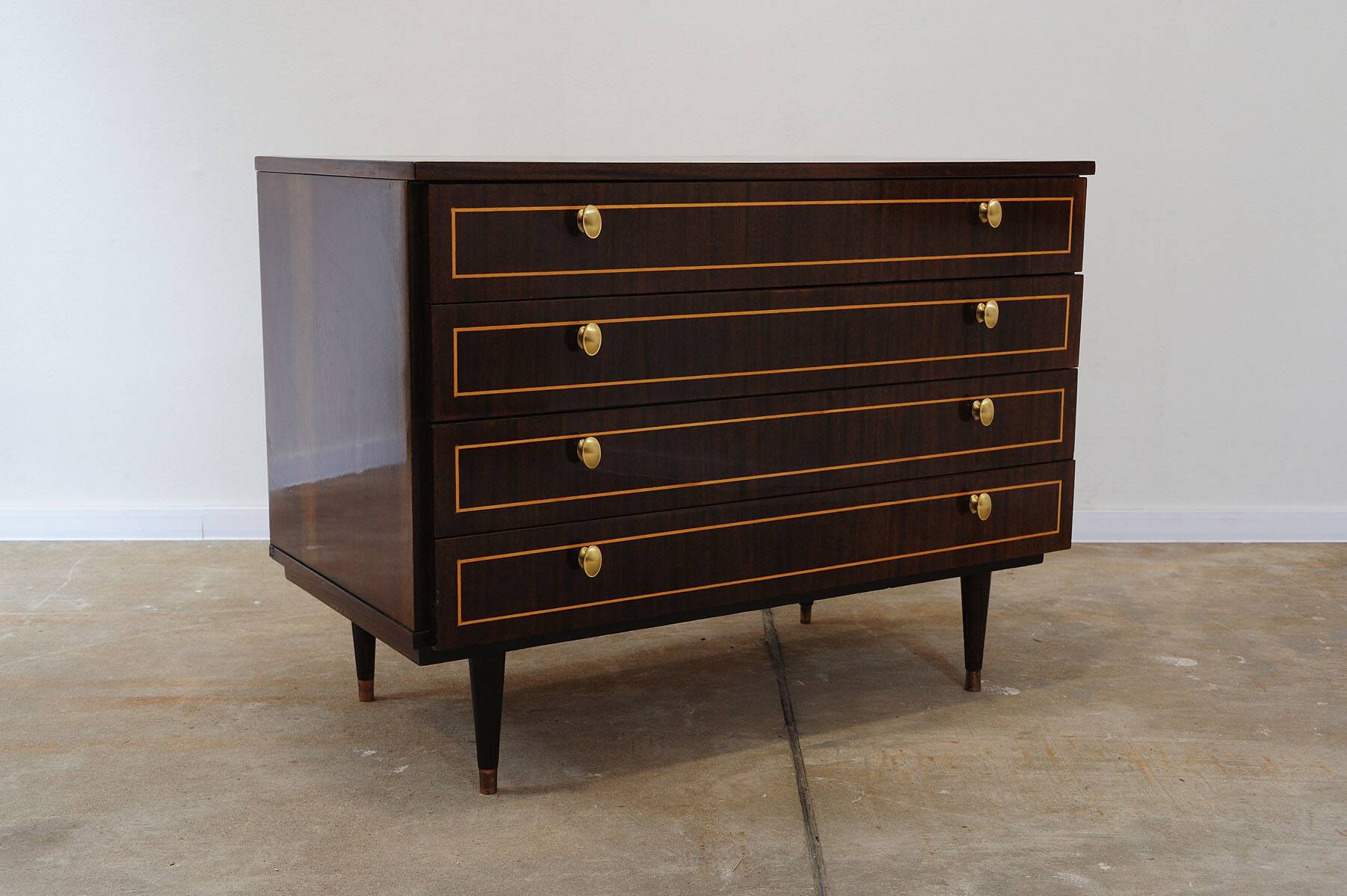 Mid century modern Eastern Bloc Vintage chest of drawers, 1970´s, Soviet Union