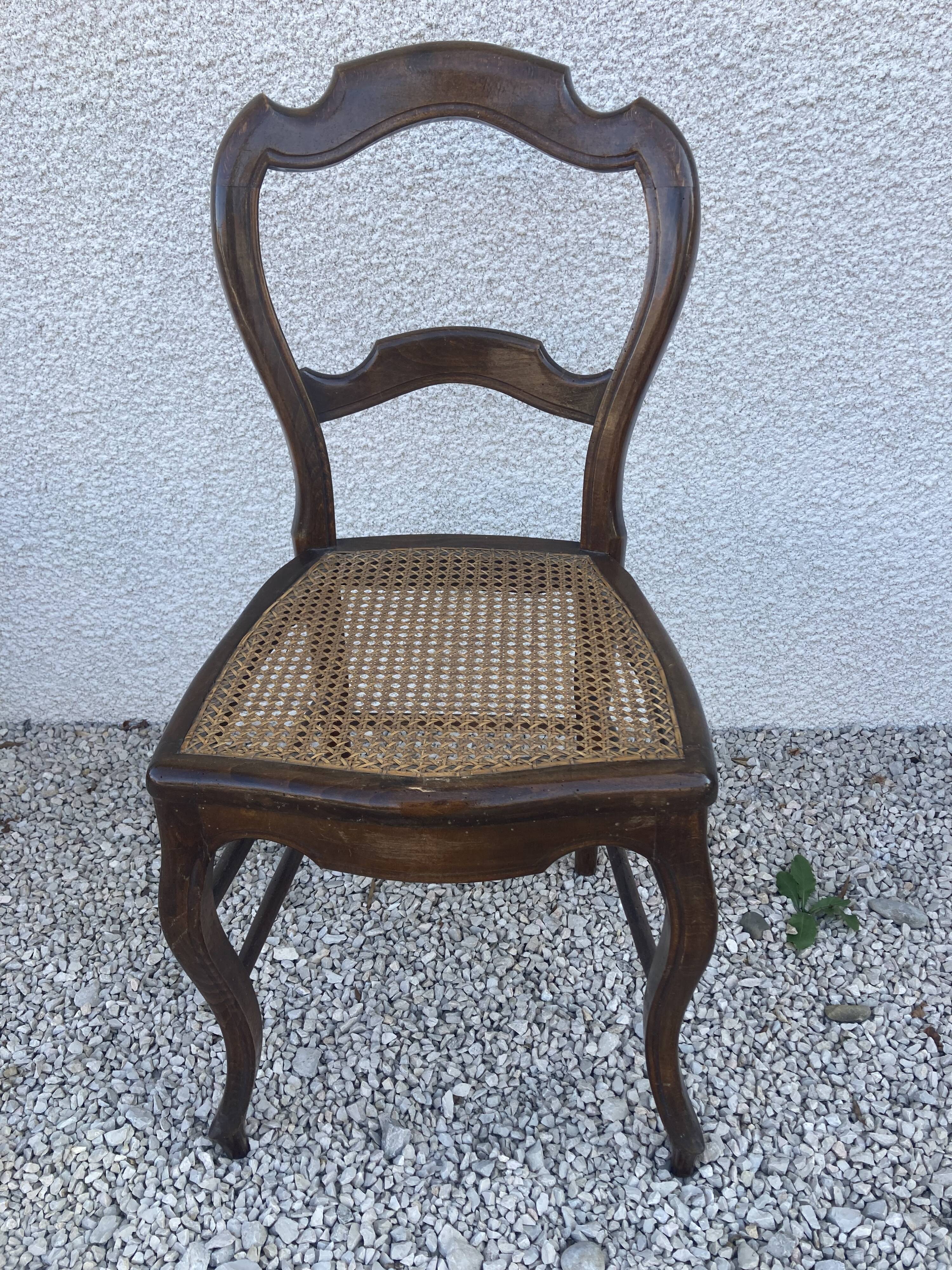 8 chairs louis philippe