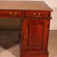 English mahogany pedestal desk