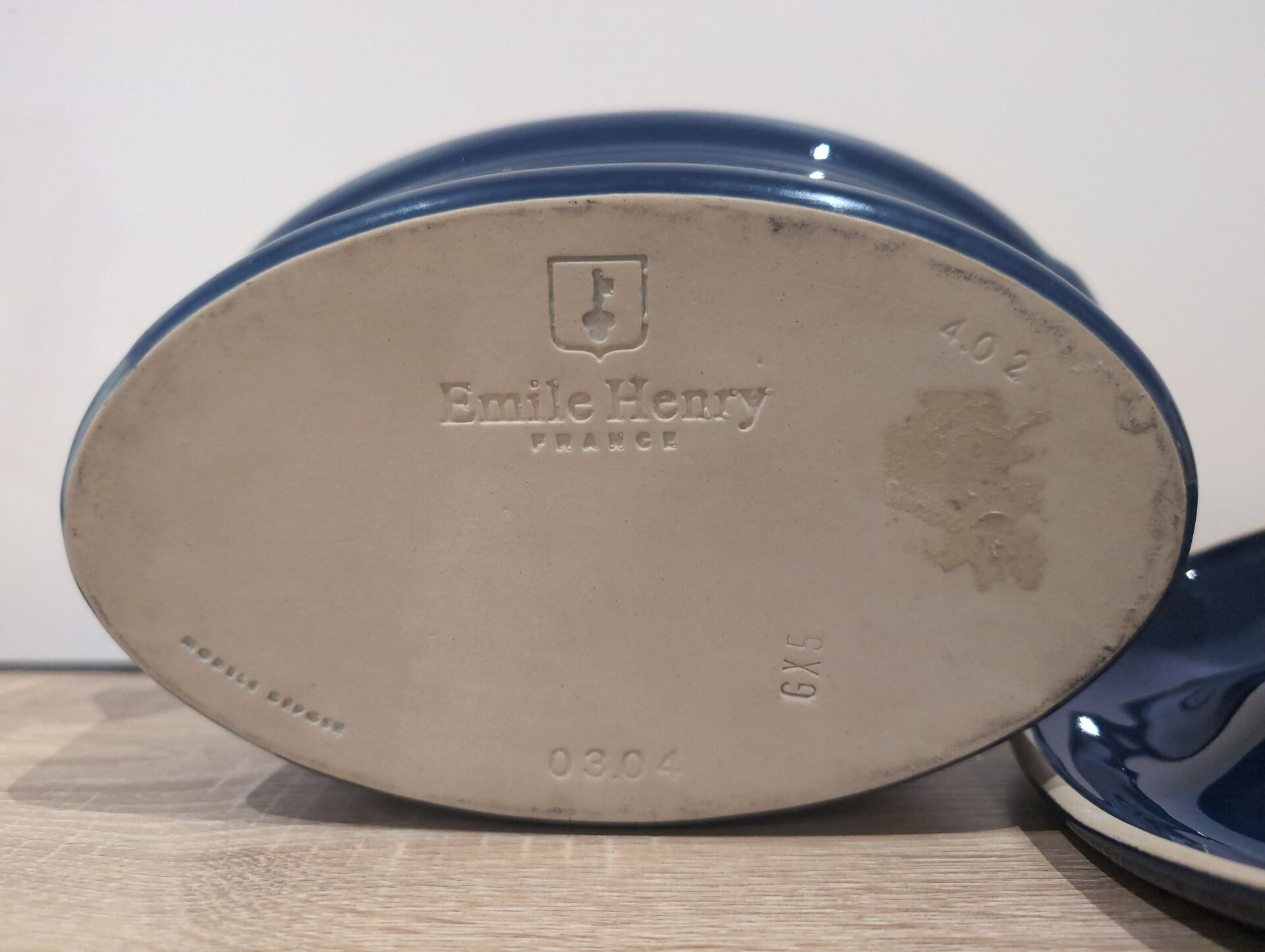 Ovale Terrine New Ceramic Emile Henry Night Blue 27cm