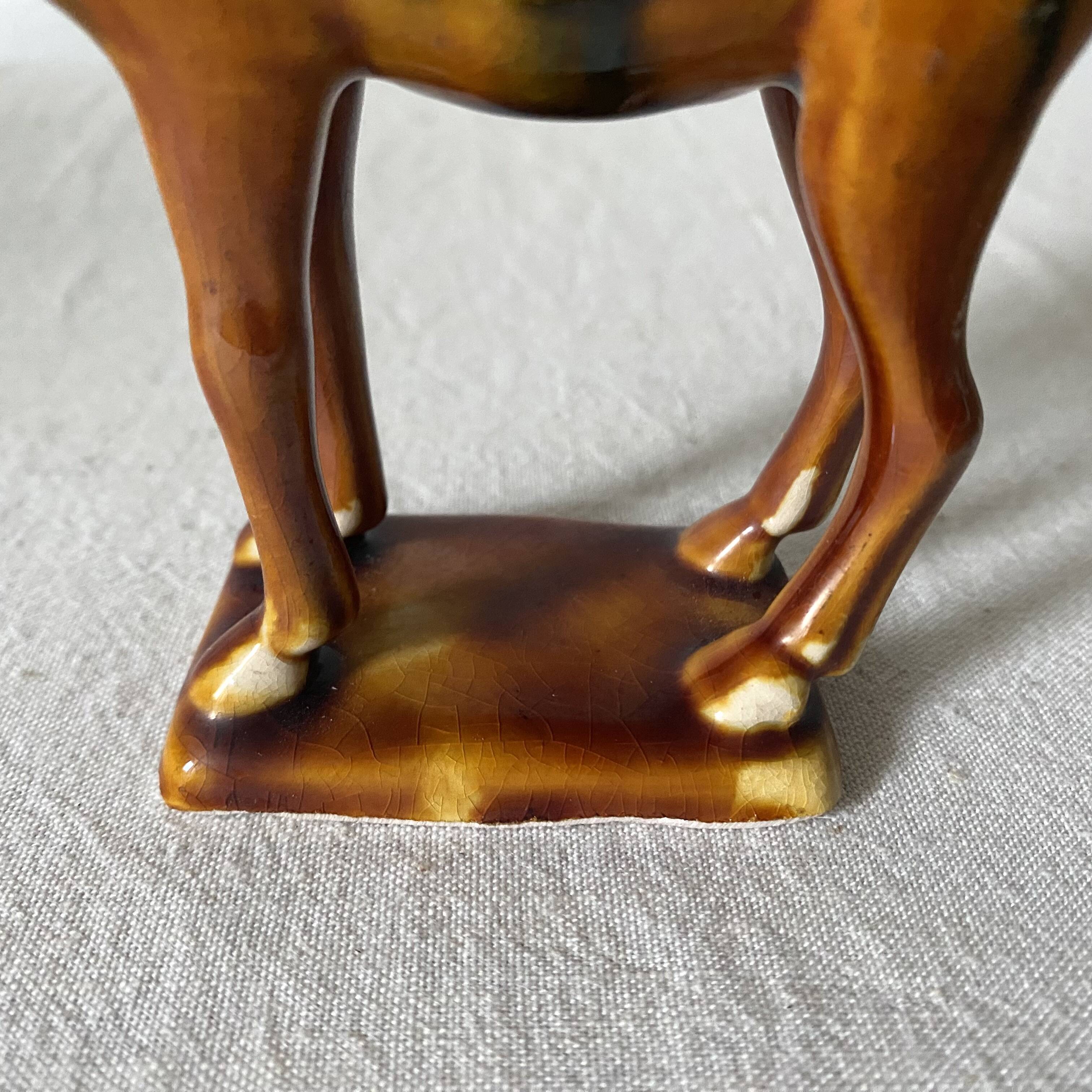 Ceramic horse