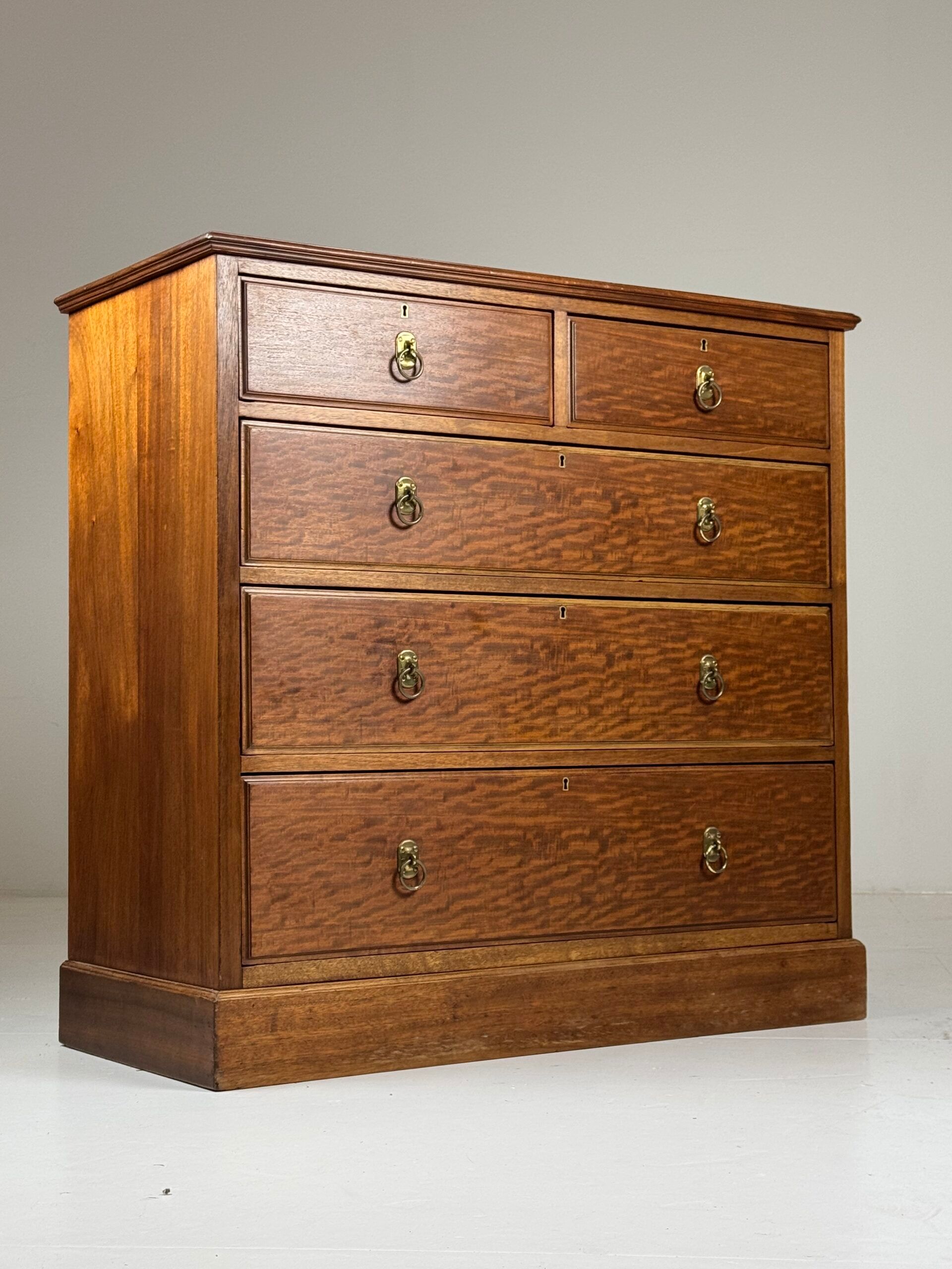 Harrods mahogany chest of drawers