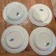 Set of 4 plates creil montereau