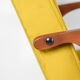 Velvet armchair model 04-b, 1970s, yellow fabric