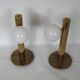 Modern lamps pair, Denmark 60s