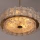 Paire de lustres en laiton et cristal Doria Leuchten du milieu du siècle, années 1960