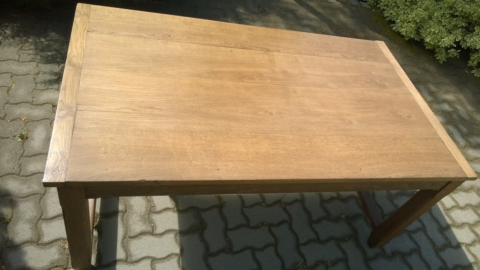 Solid oak farm table 1930