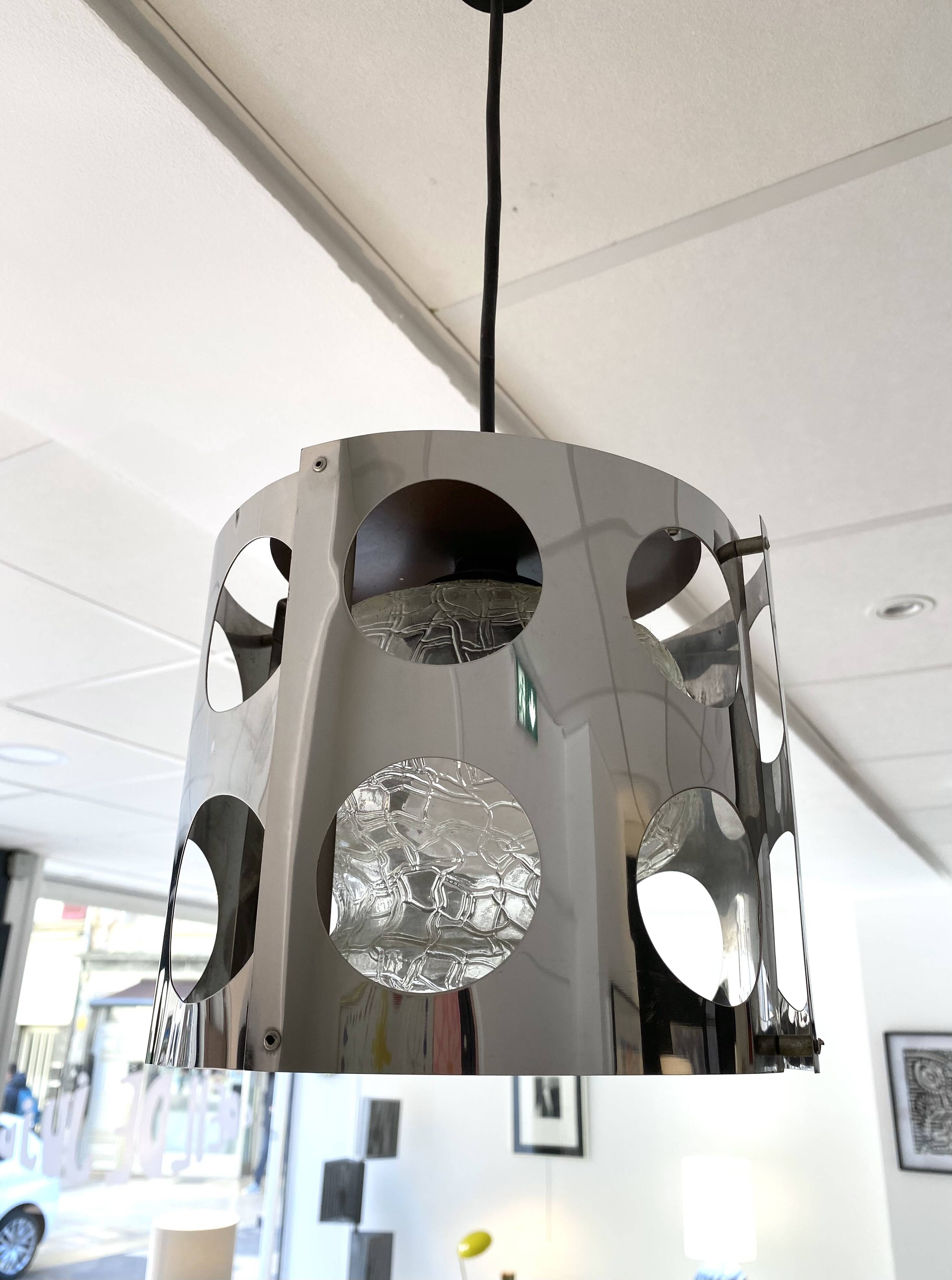 1970 spage age pendant light