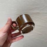 Stoneware coffee mugs