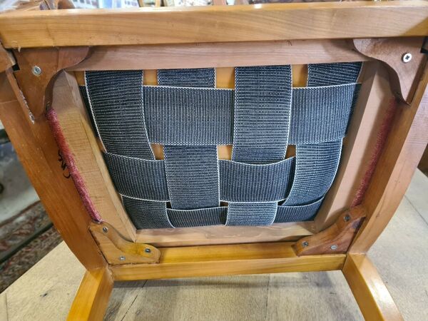 4 fauteuils style Louis Philippe en merisier