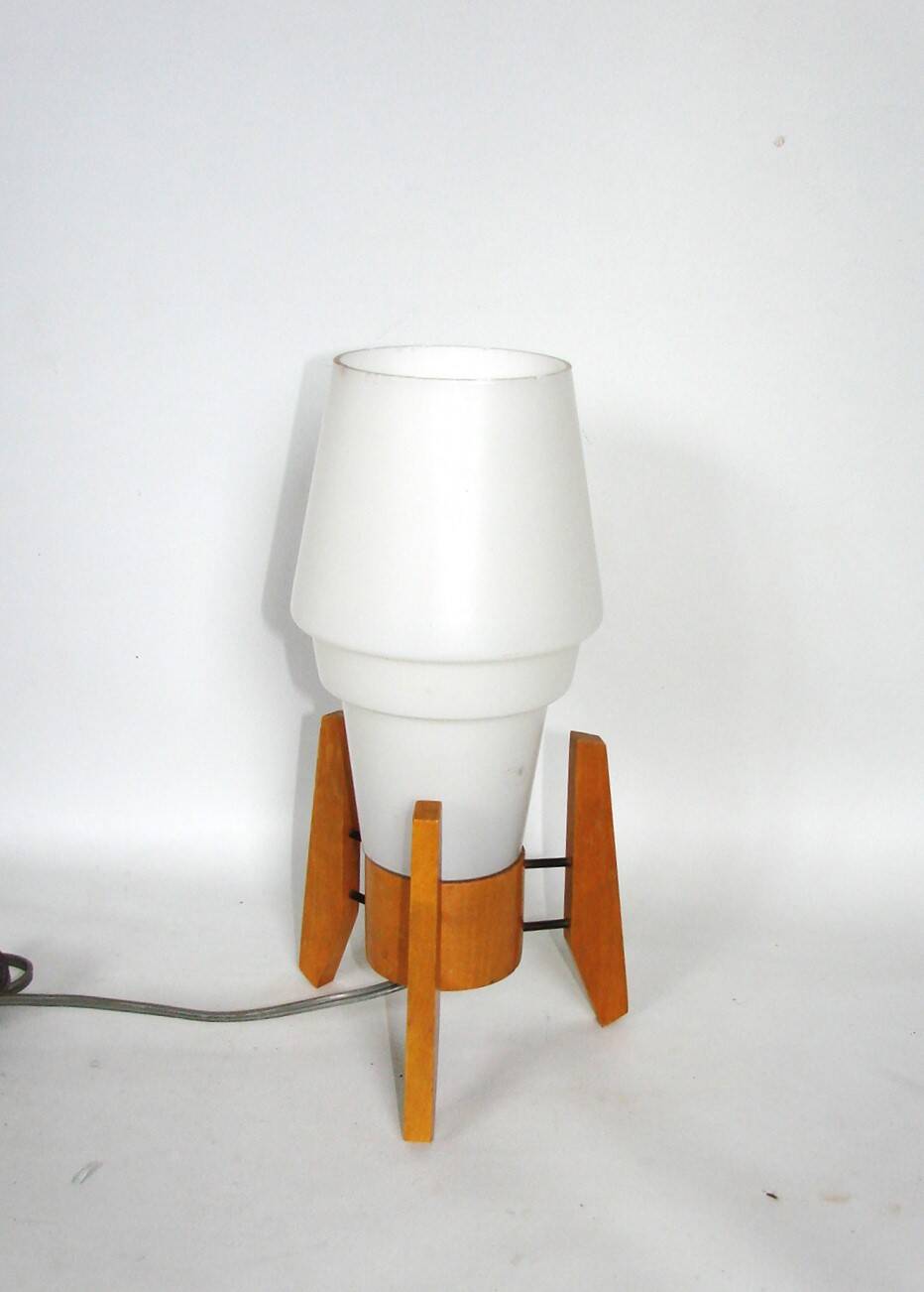 Czechoslovakian Drevo-Humpolec lamp model 1077S, 1970s