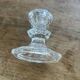 Antique glass candlestick